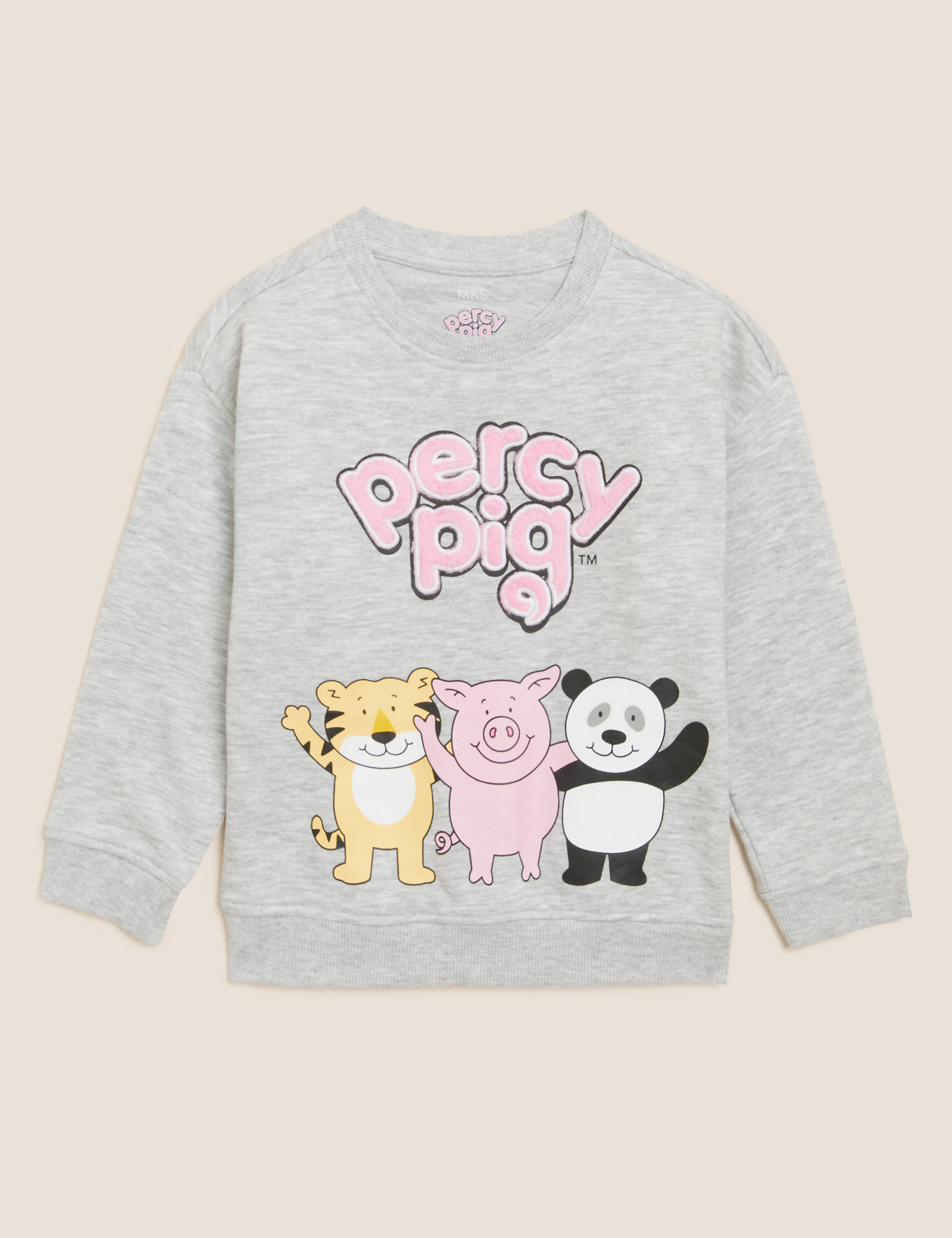 Cotton Rich Percy Pig™ Sweatshirt (2-7 Yrs)