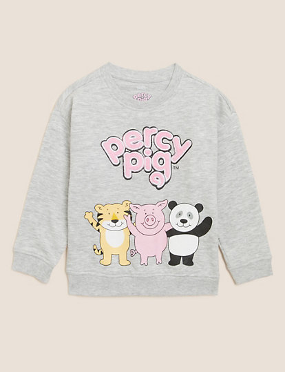 Cotton Rich Percy Pig™ Sweatshirt