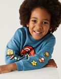 Cotton Rich Super Mario™ Sweatshirt (2-7 Yrs)