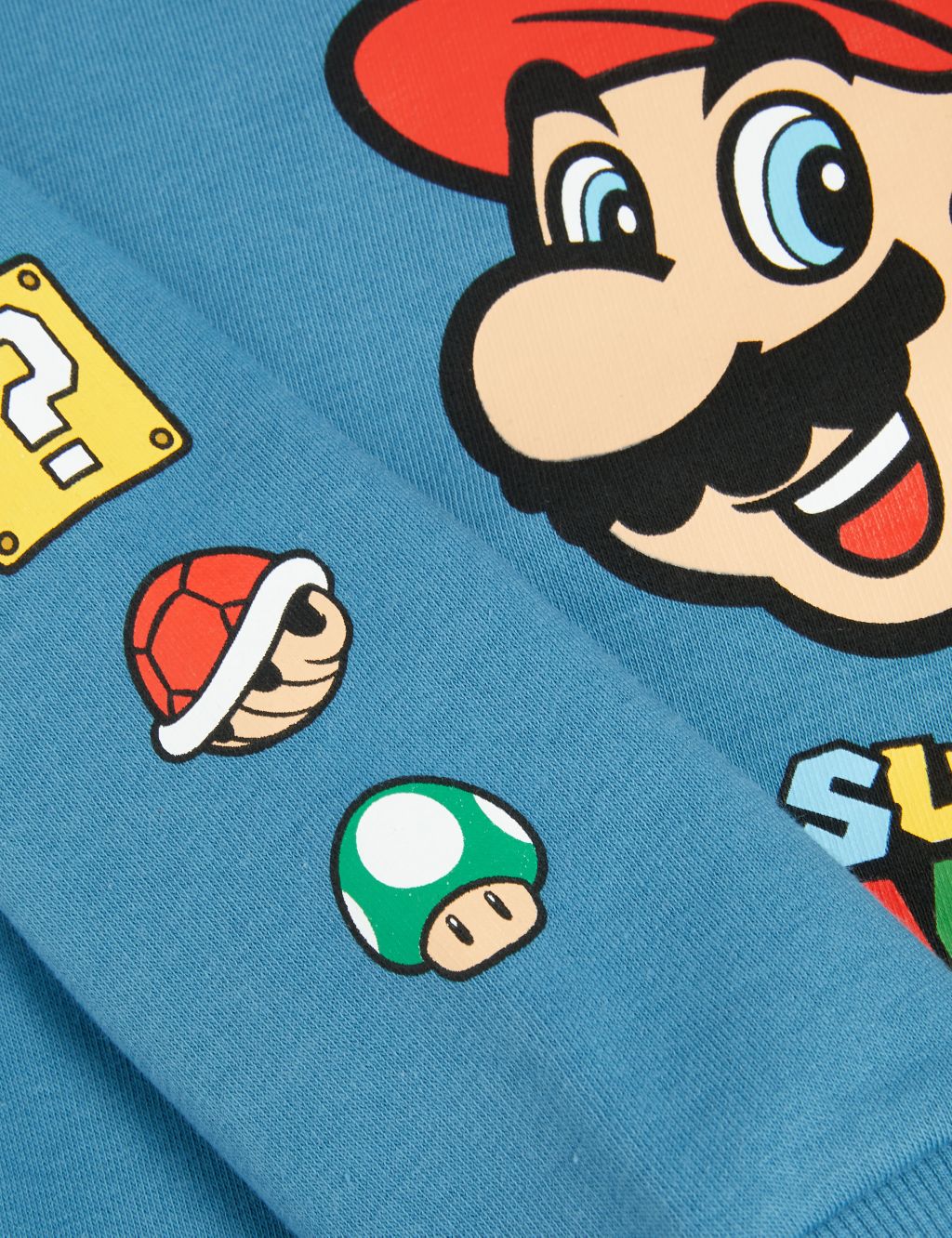 Cotton Rich Super Mario™ Sweatshirt (2-7 Yrs) image 4