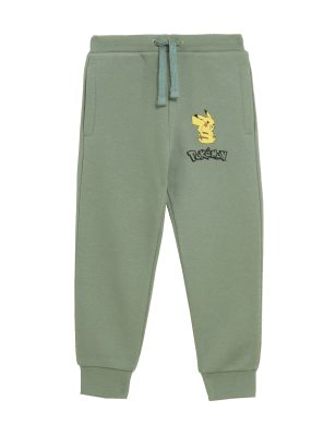 

M&S Collection Pantalón deportivo de algodón de Pokémon™ (2-7 años) - Cream Mix, Cream Mix