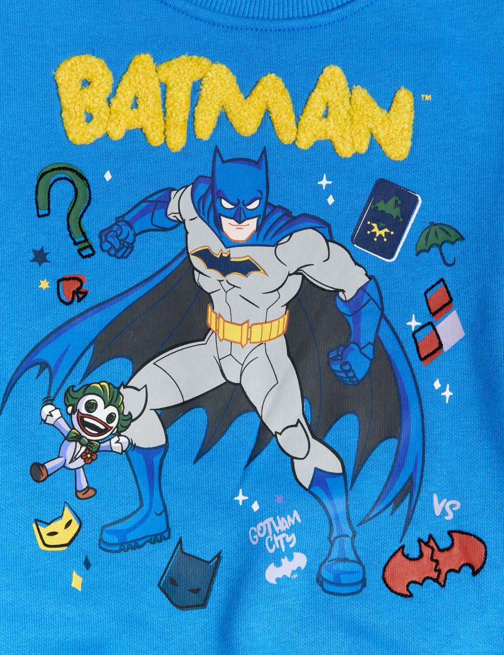 Cotton Rich Batman™ Sweatshirt (2-8 Yrs) image 4