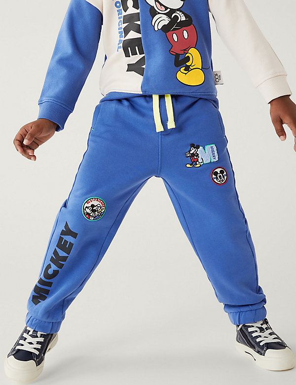 Cotton Rich Mickey Mouse™ Joggers (2-7 Yrs) - AR