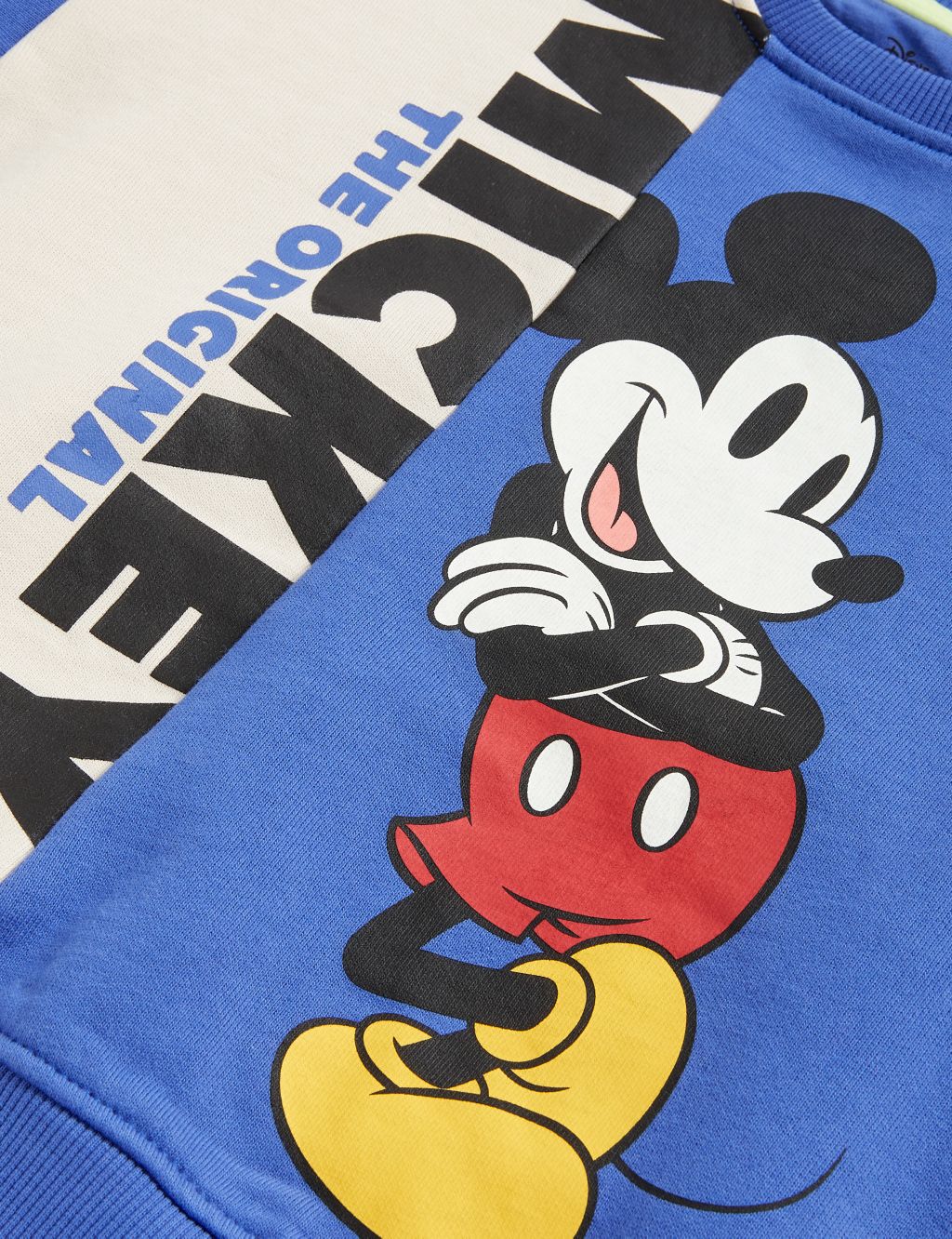 Cotton Rich Mickey Mouse™ Sweatshirt (2-7 Yrs) image 4