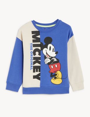 Cotton Rich Mickey Mouse™ Sweatshirt (2-7 Yrs)