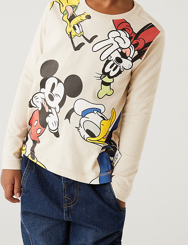 Cotton Rich Mickey Mouse™ Top (2-7 Yrs) - KR