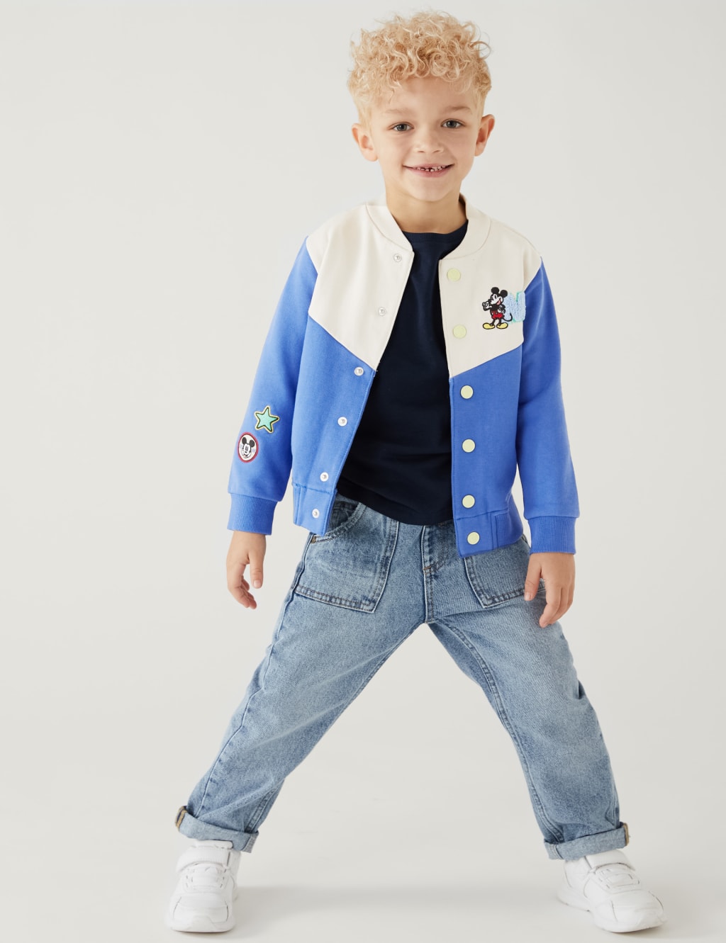 Cotton Rich Mickey Mouse™ Bomber (2-7 Yrs) image 2