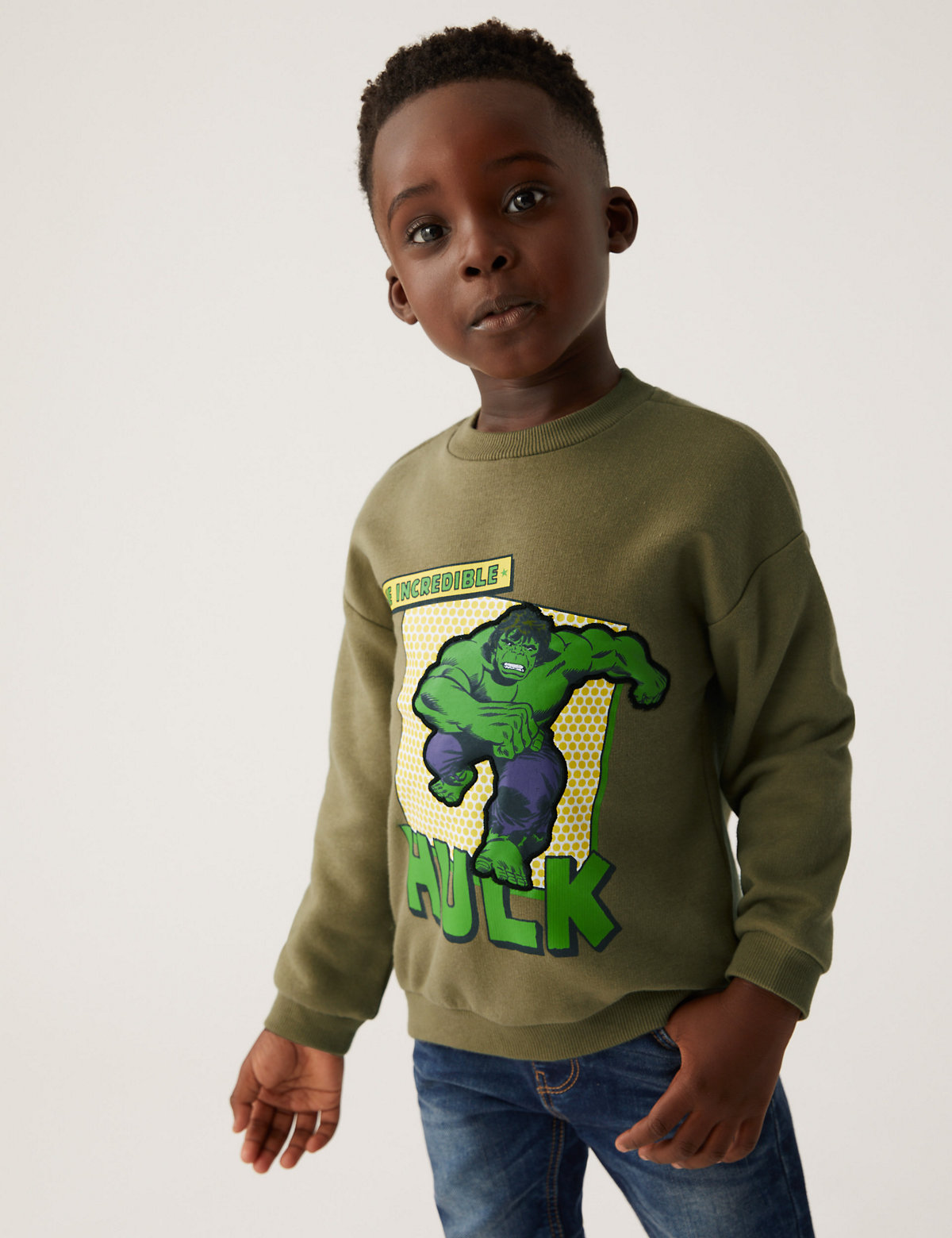 Cotton Rich Hulk™ Sweatshirt