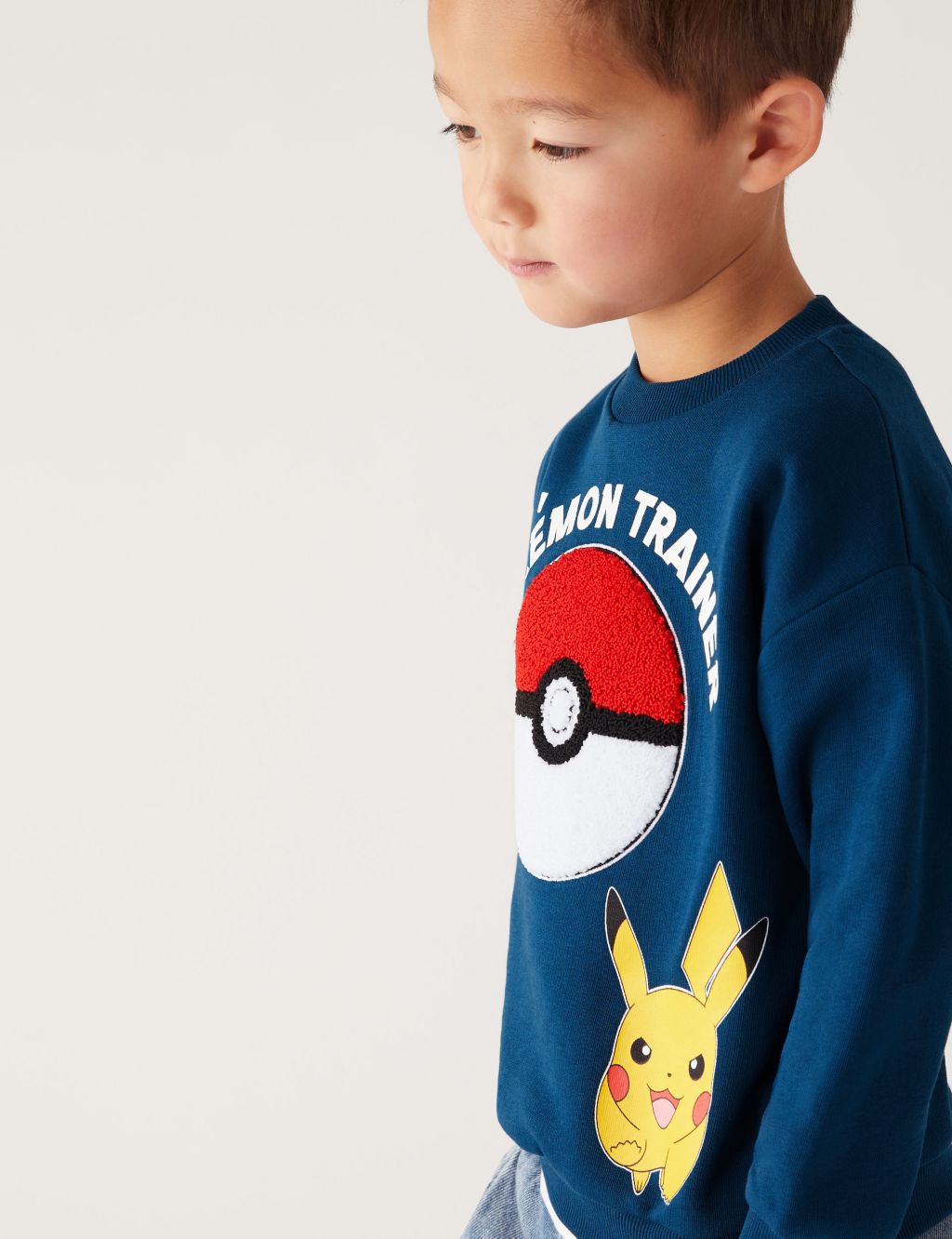 Cotton Rich Pokémon™ Sweatshirt (3-8 Yrs) image 2