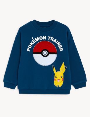Cotton Rich Pokémon™ Sweatshirt (3-8 Yrs)