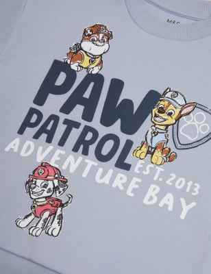 

M&S Collection Sweatshirt mit hohem Baumwollanteil und PAW Patrol™-Motiv (2-7 J.) - Blue, Blue
