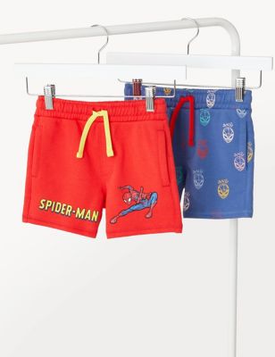 2pk Cotton Rich Spider-Man™ Shorts