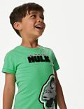 T-Shirt aus reiner Baumwolle mit Hulk™-Motiv (2–8 J.)