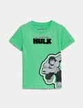 T-Shirt aus reiner Baumwolle mit Hulk™-Motiv (2–8 J.)