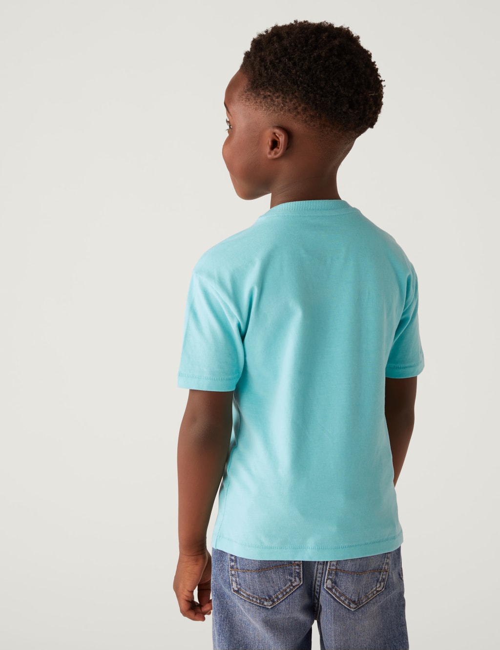 Pure Cotton Captain America™ T-Shirt (2-8 Yrs) image 3
