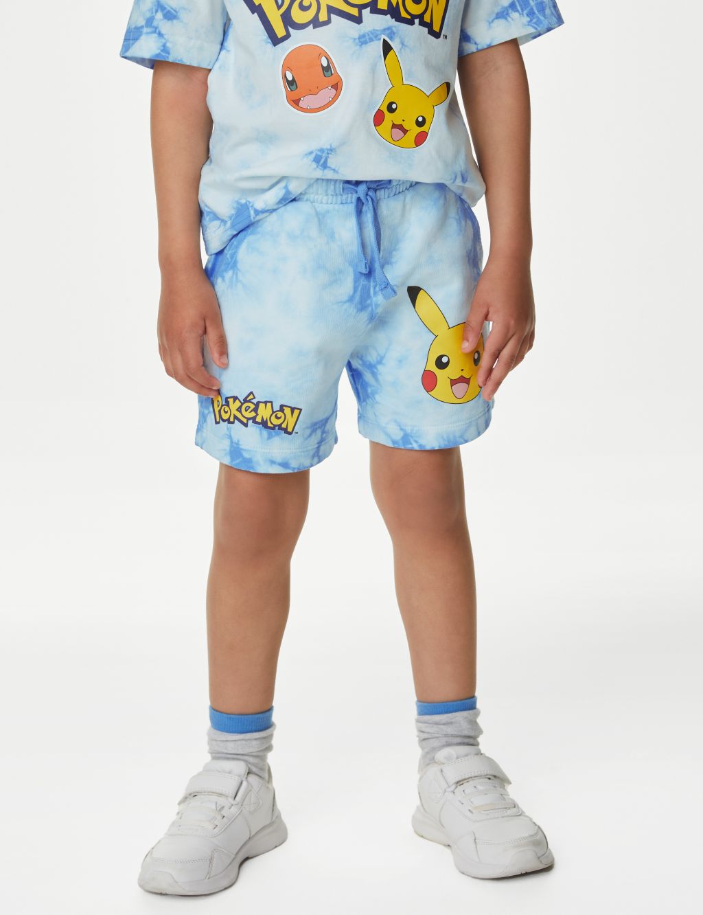 Pure Cotton Pokémon™ Tie Dye Shorts (3-8 Yrs) image 3