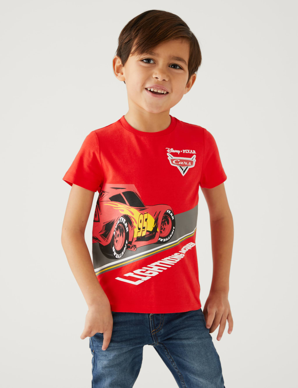 Pure Cotton Cars™ T-Shirt (2-8 Yrs) image 1