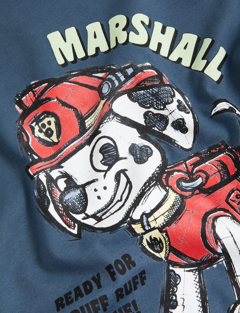 Pure Cotton PAW Patrol™ Marshall T-Shirt (2-8 Yrs) image 4