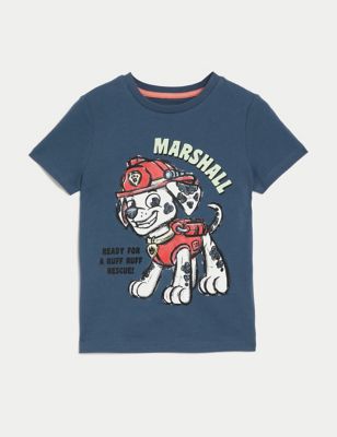 Pure Cotton PAW Patrol™ Marshall T-Shirt (2-8 Yrs)