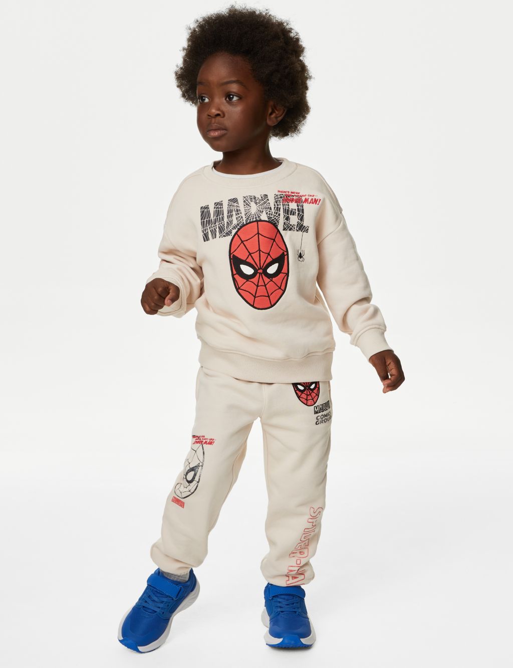 Cotton Rich Spider-Man™ Sweatshirt (2-8 Yrs) image 5
