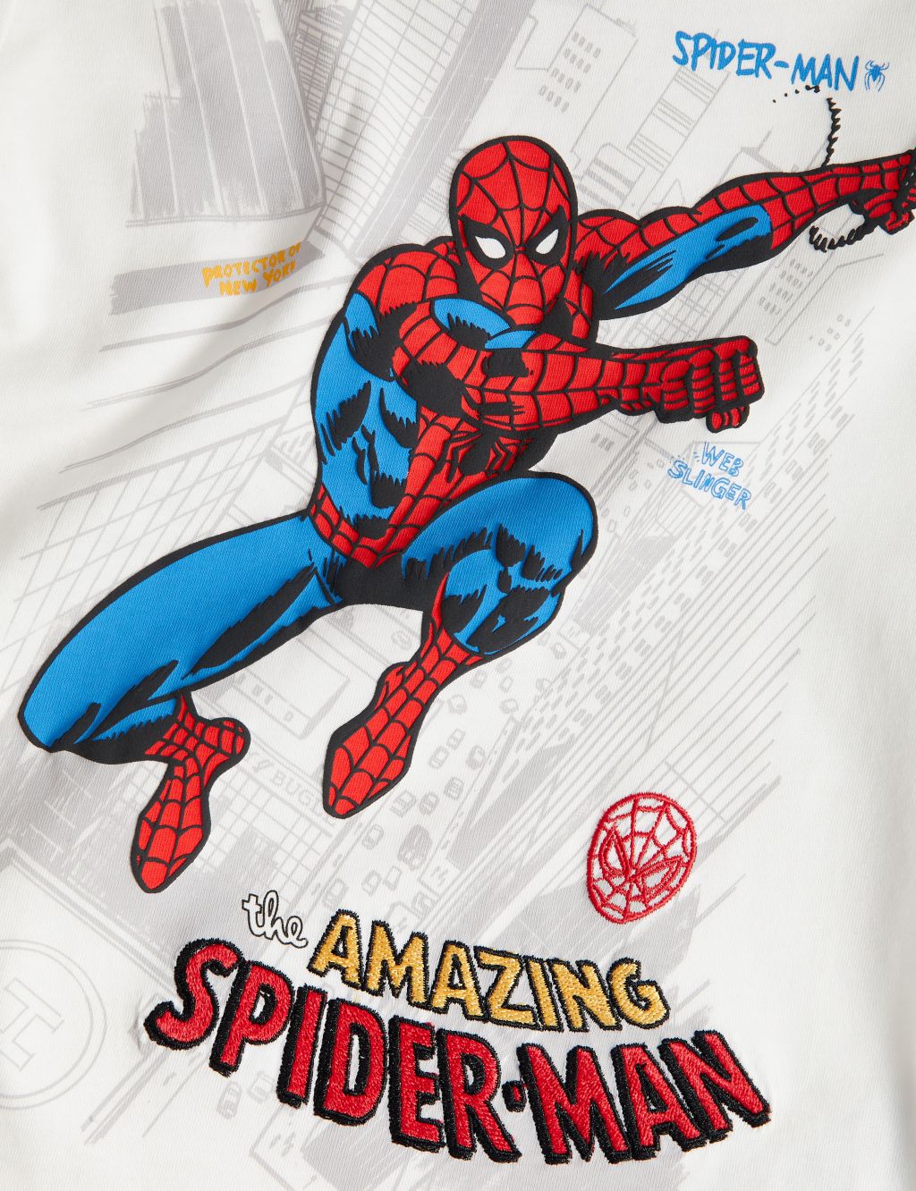 Pure Cotton Spider-Man™ T-Shirt (2-8 Yrs) image 5