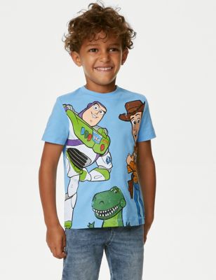 

Boys M&S Collection Pure Cotton Toy Story™ T-Shirt (2-8 Yrs) - Multi, Multi