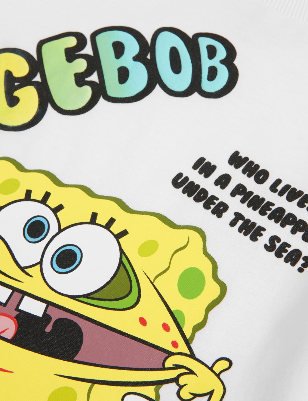 Pure Cotton Spongebob Squarepants™ Print T-shirt (2-8 Yrs) image 4