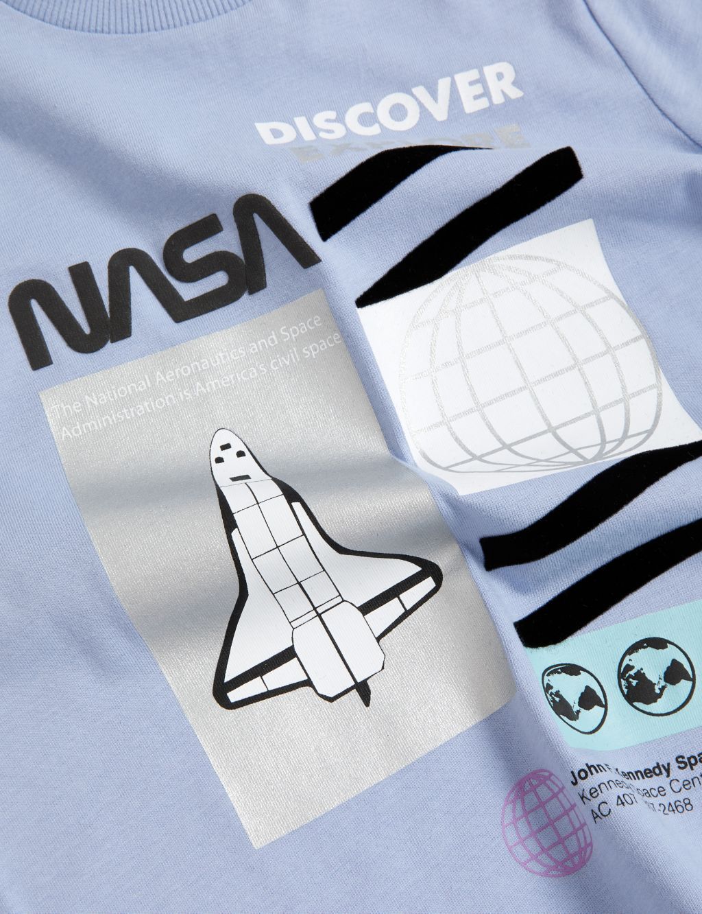 Pure Cotton NASA T-Shirt (2-8 Yrs) image 4