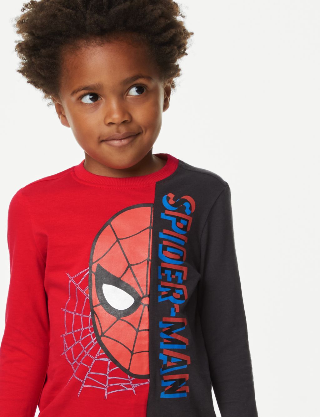 Pure Cotton Spider-Man™ Top (2-8 Yrs) image 3