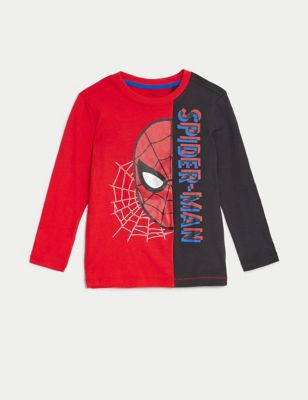 Pure Cotton Spider-Man™ Top (2-8 Yrs)