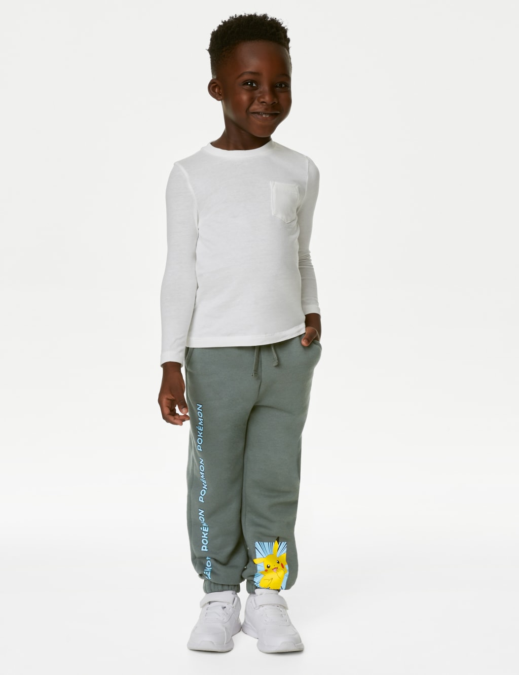 Cotton Rich Pokémon™ Joggers (2-8 Yrs) image 3