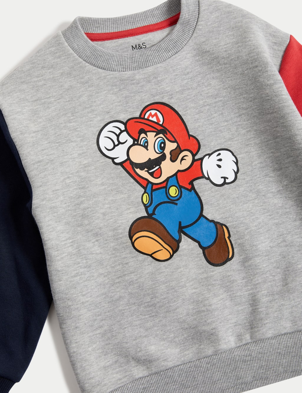 Cotton Rich Super Mario™ Sweatshirt (2-8 Yrs) image 5