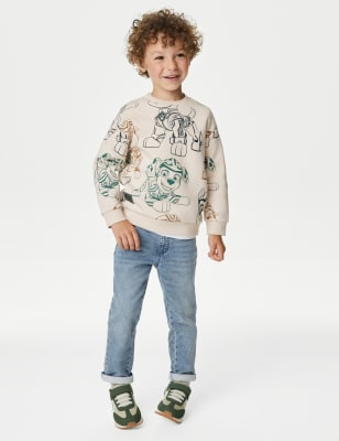 

Boys,Unisex,Girls M&S Collection Cotton Rich PAW Patrol™ Sweatshirt (2-8 Yrs) - Calico, Calico