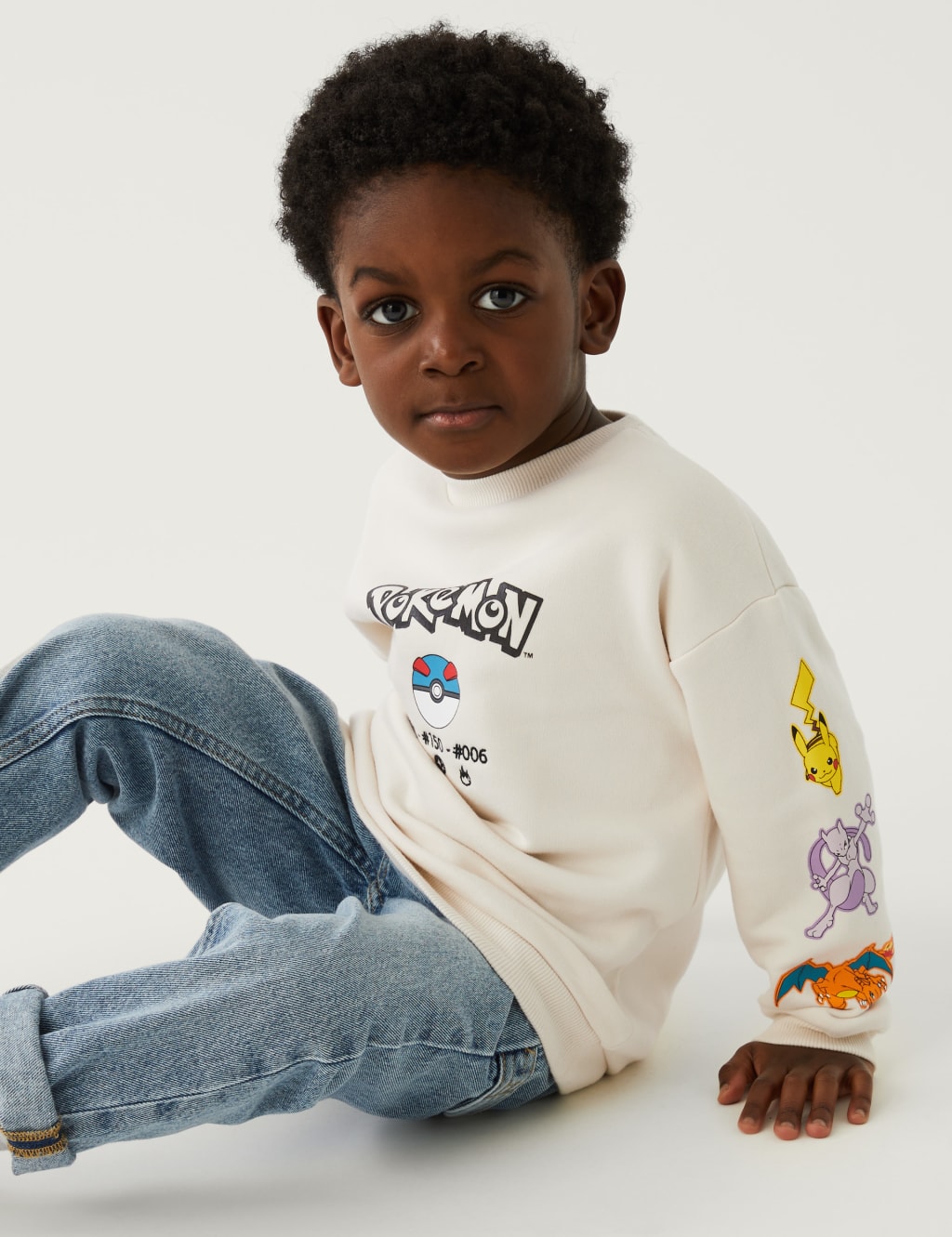 Cotton Rich Pokemon™ Sweatshirt (3-6 Yrs) image 2