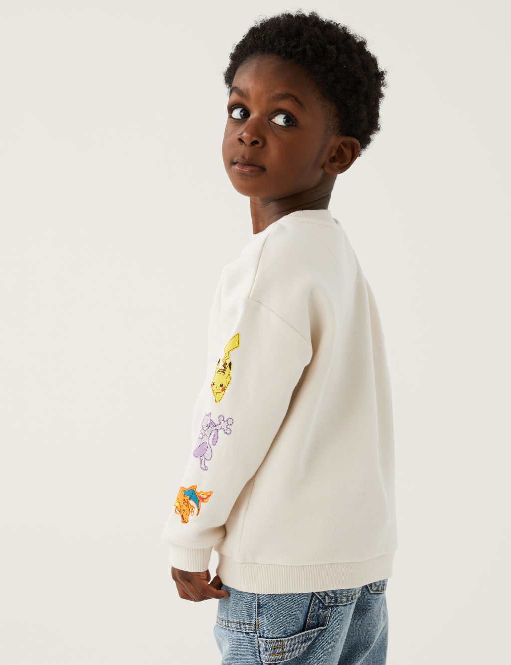Cotton Rich Pokemon™ Sweatshirt (3-6 Yrs) image 3