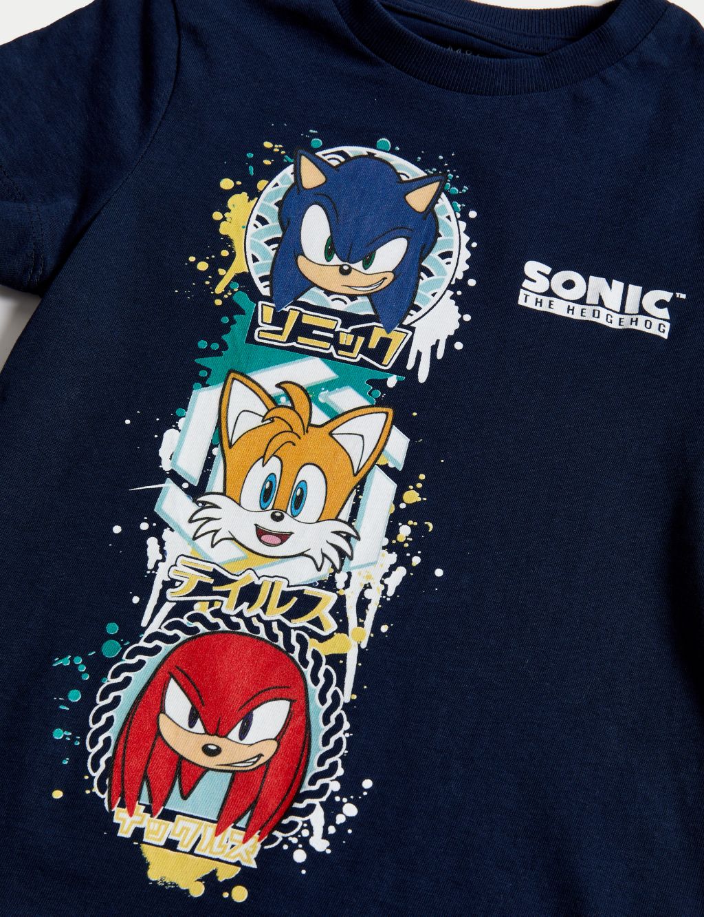 Pure Cotton Sonic™ Characters T-Shirt (2-8 Yrs) image 2