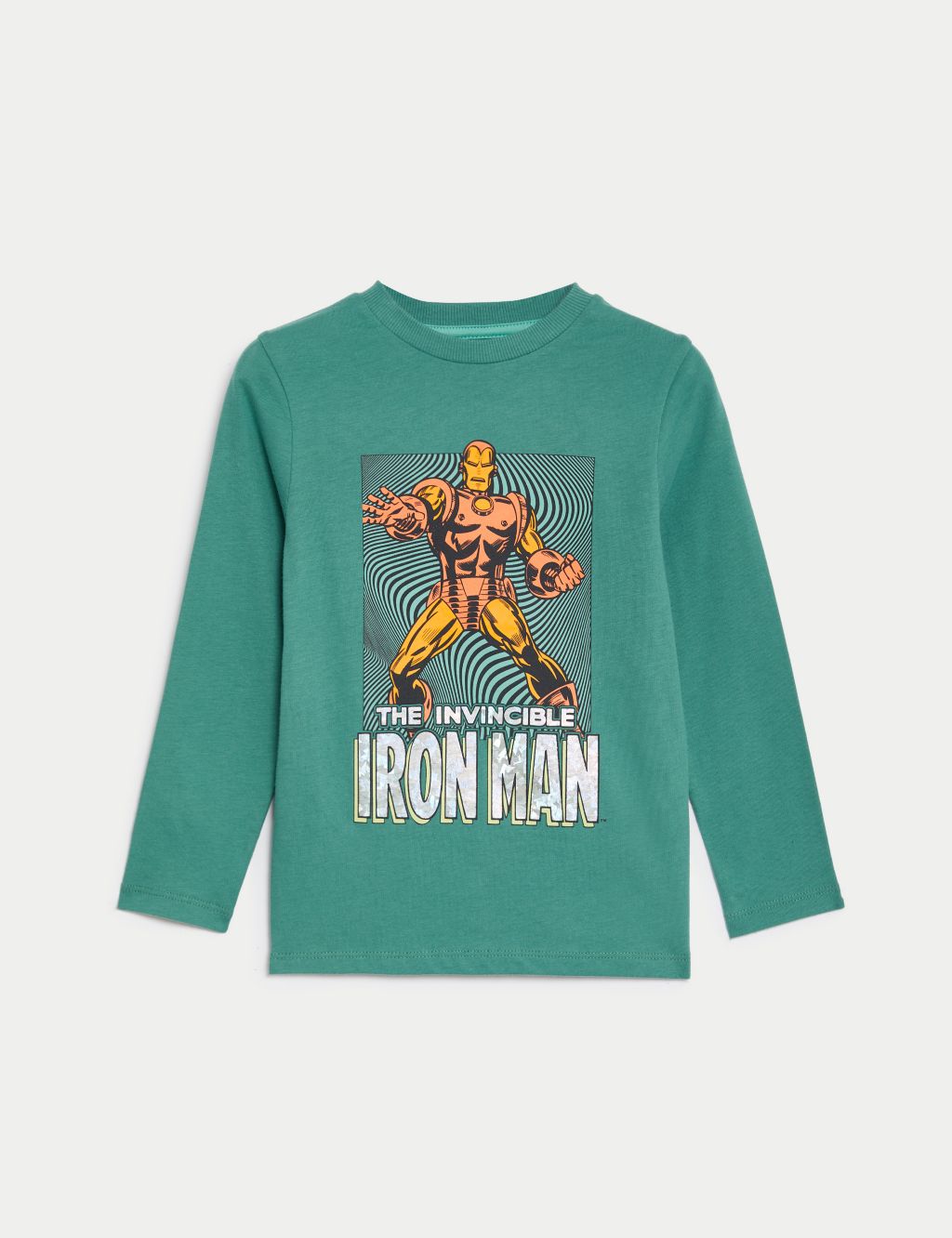 Pure Cotton Iron Man™ Top (2-8 Yrs) image 2