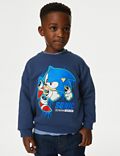 Mikina Sonic the Hedgehog™, s&nbsp;vysokým podílem bavlny (2–8&nbsp;let)