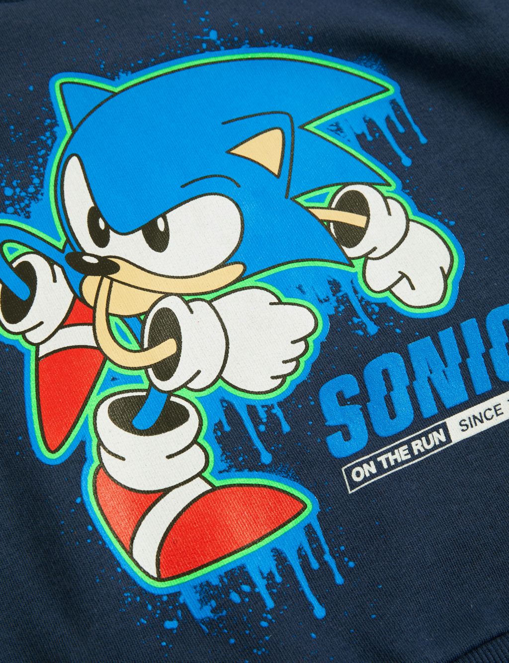 Cotton Rich Sonic the Hedgehog™ Sweatshirt (2-8 Yrs) image 5