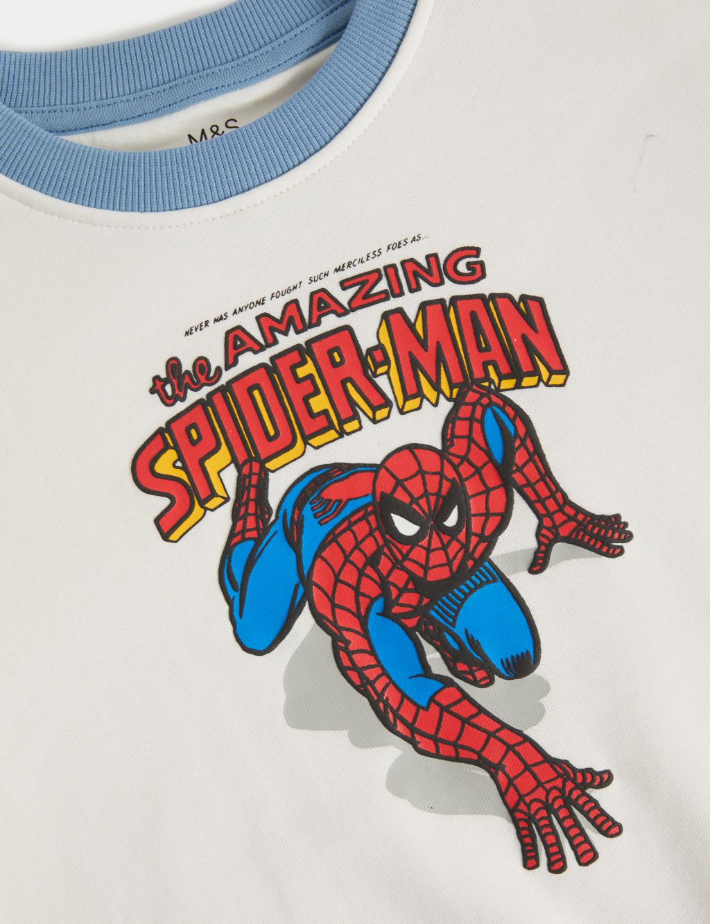 Cotton Rich Spider-Man™ Sweatshirt (2-8 Yrs) image 5