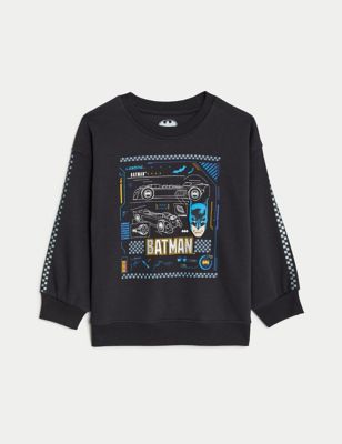 Cotton Rich Batman™ Sweatshirt (2-8 Yrs)