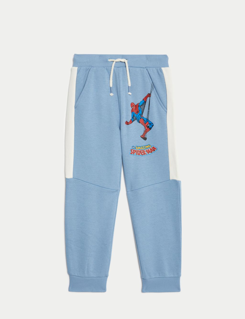 Cotton Rich Spider-Man™ Joggers (2-8 Yrs) image 2