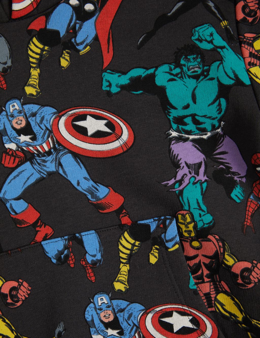 Cotton Rich Marvel™ Hoodie (2-8 Yrs) image 5