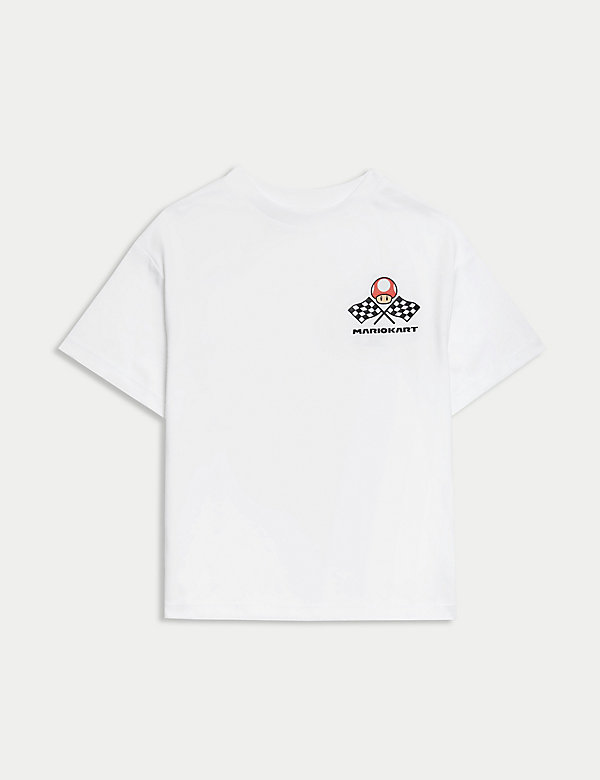 Pure Cotton Mario Kart™ T-Shirt (2-8 Yrs) - NZ