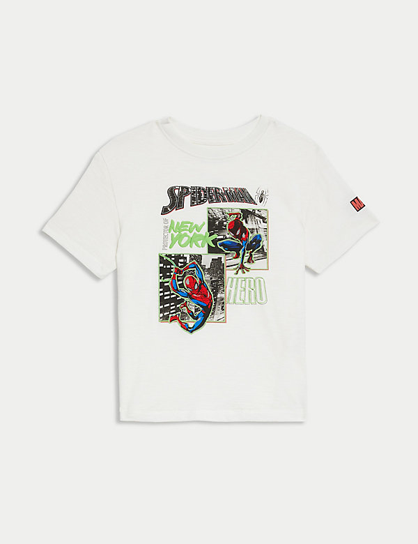 T-shirt 100&nbsp;% coton à motif Spider-Man™ (du 2 au 8&nbsp;ans) - BE