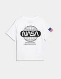 T-shirt 100&nbsp;% coton à motif NASA™ (du 2 au 8&nbsp;ans)