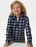 Pure Cotton Pullover Collared Shirt (2-8 Yrs)