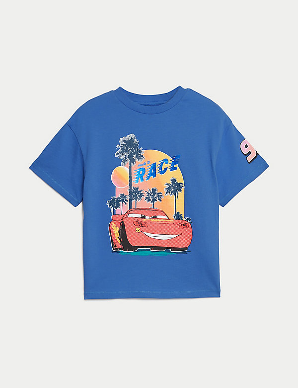 Pure Cotton Disney Cars™ T-Shirt (2-8 Yrs) - KR