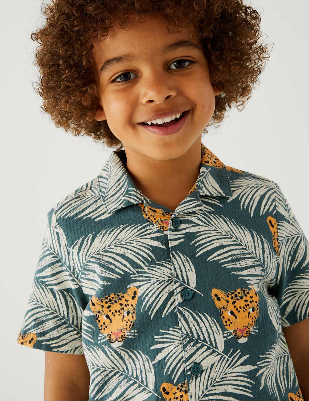 Pure Cotton Safari Shirt (2-8 Yrs) image 3