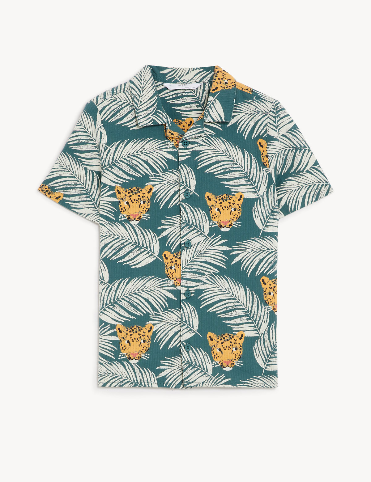 Pure Cotton Safari Print Shirt